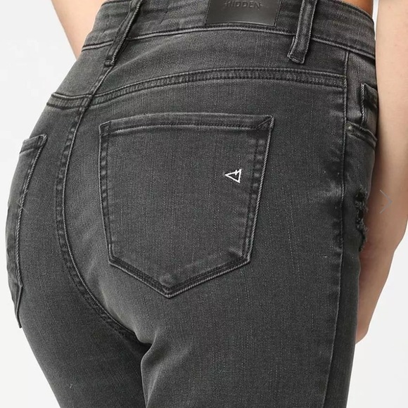 Hidden Black Ripped Denim - Picture 4 of 6